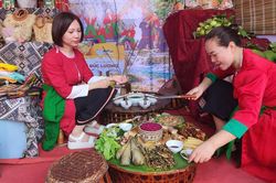 Lần đầu tiên sắc màu văn hóa vùng cao xứ Thanh hội tụ tại Lam Kinh
