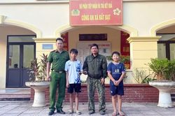 Việc tốt của 2 em học sinh