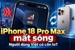 Apple khuyến cáo cập nhật iPhone 18 Pro Max sau sự cố mất kết nối di động