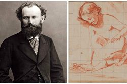 Phát hiện bức vẽ hiếm thấy của danh hoạ Édouard Manet