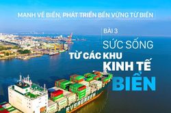 Mạnh về biển, phát triển bền vững từ biển - Bài 3: Sức sống từ các khu kinh tế biển