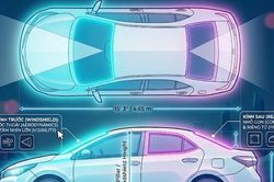 Vì sao kính chắn gió phía trước ô tô thường lớn và thoải hơn kính sau?