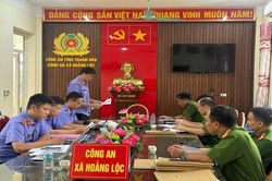 Trực tiếp kiểm sát việc tiếp nhận, giải quyết nguồn tin về tội phạm tại Công an cấp xã