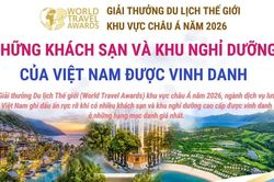 Những khách sạn và khu nghỉ dưỡng hàng đầu châu Á tại Việt Nam