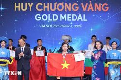 10 học sinh Việt Nam giành huy chương tại Olympic thiên văn quốc tế