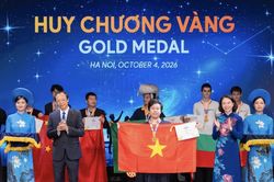 VN giành 6 huy chương Vàng Olympic Thiên văn và Vật lý thiên văn quốc tế