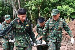 Phát hiện thêm 5 bộ hài cốt liệt sĩ tại Công viên Lê Thị Riêng
