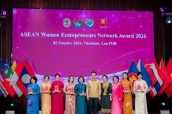9 đại diện Việt Nam nhận giải thưởng Nữ doanh nhân ASEAN 2026
