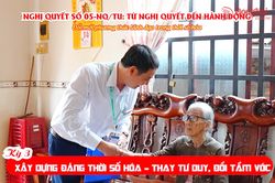 [Loạt Video] NGHỊ QUYẾT SỐ 05-NQ/TU: TỪ NGHỊ QUYẾT ĐẾN HÀNH ĐỘNG - Đổi mới phương thức lãnh đạo trong thời số hóa - Kỳ cuối: Xây dựng Đảng thời số hóa - Thay tư duy, đổi tầm vóc