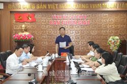 Họp Ban tổ chức Cuộc thi sáng tác các tác phẩm văn học nghệ thuật viết về Lai Châu