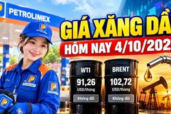 Giá xăng dầu hôm nay 4/10: Dầu thế giới đứng giá, chờ giá đầu tuần mới