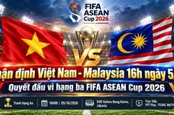 Nhận định Việt Nam - Malaysia 16h ngày 5/10: Quyết đấu vì hạng ba FIFA ASEAN Cup 2026