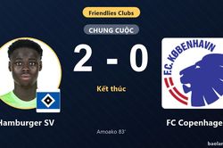 Bùng nổ những phút cuối, Hamburger SV đánh bại FC Copenhagen