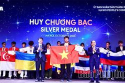 Học sinh Phú Thọ giành Huy chương Bạc Olympic Thiên văn và Vật lý thiên văn quốc tế