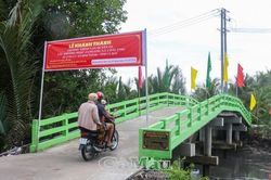 Khánh thành cầu giao thông Khương Ngọc 21