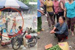 Cái kết cuối cùng của chủ quán hải sản xịt vòi nước tăng áp vào mặt người bán rau