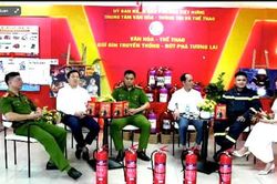 Phường Việt Hưng đưa kỹ năng phòng cháy, chữa cháy đến gần người dân