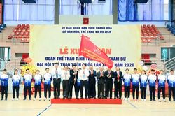 Thanh Hóa đặt mục tiêu giành 44-47 HCV tại Đại hội Thể thao toàn quốc