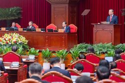 Chùm ảnh: Khai mạc Hội nghị Trung ương 4