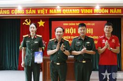 CLB bóng chuyền nữ Binh chủng Thông tin - Binh đoàn 19 quyết tâm đạt thành tích cao nhất