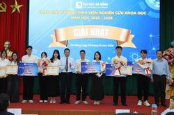 Hơn 70% đề tài vào chung kết Giải thưởng Sinh viên NCKH Đại học Đà Nẵng có công bố khoa học