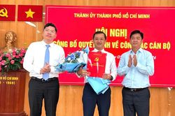 Đồng chí Tạ Quốc Trung giữ chức Bí thư Đảng ủy phường Thạnh Mỹ Tây