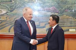 Thường trực Ban Bí thư Trần Cẩm Tú tiếp Đoàn đại biểu Đảng Công nhân Hungary