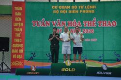 Tuần Văn hóa - Thể thao Cơ quan Bộ Tư lệnh Bộ đội Biên phòng: Khép lại một tuần thi đấu sôi nổi