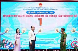 TP Huế: Phát động cuộc thi trực tuyến Tìm hiểu pháp luật về phòng, chống ma túy