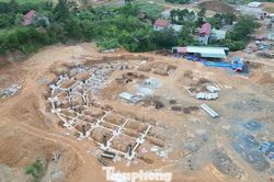 Khu liên hợp thể thao Lạng Sơn với sân bóng đá 25.000 chỗ ngồi đang thi công ra sao?