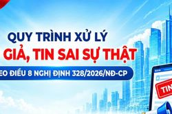 6 bước xử lý, phạt nặng hành vi tung tin giả từ 5/10
