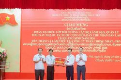 Gắn kết nghĩa tình Việt - Lào từ cuộc gặp tại Than Thống Nhất - TKV