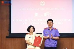 Công bố và trao quyết định bổ nhiệm Phó Chánh Văn phòng VKSND tối cao