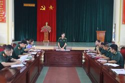VKSQS khu vực 32 kiểm sát nguồn tin về tội phạm tại các Đồn biên phòng tỉnh Ninh Bình
