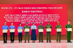 VKSND khu vực 3, TP Đà Nẵng được khen thưởng thành tích phòng, chống ma túy.
