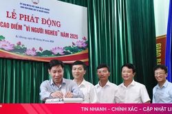 Kỳ Khang phát động Tháng cao điểm 'Vì người nghèo'