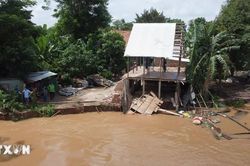 Đồng Tháp chủ động ứng phó triều cường và sạt lở trong mùa mưa