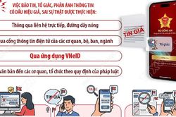 Người dân có thể phản ánh, tố giác tin giả qua VneID từ ngày 5/10/2026