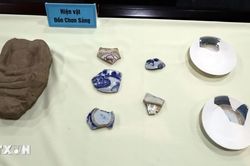 Đà Nẵng: Bàn giao hiện vật khai quật khảo cổ ở Đồn Chơn Sảng và Trạm Nam Chơn