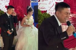 Hoài Lâm gặp tình trạng đáng lo trong đám cưới với Ngọc Trinh