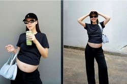 Mang bầu đẹp như Khả Ngân, đâu là bí quyết?