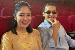 Lê Phương và Lương Thế Thành đón tin mừng