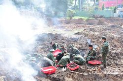 Ngày 5/10: Phát hiện 13 bộ hài cốt liệt sĩ tại Công viên Lê Thị Riêng
