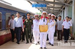 Đưa hài cốt liệt sĩ về quê - nối dài hành trình tri ân