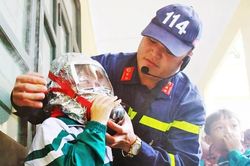 Trung úy Hồ Văn Kết: Trọn tình yêu với nghề chữa cháy