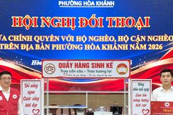 Phường Hòa Khánh đối thoại với 100 hộ nghèo còn sức lao động