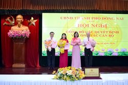 Công bố các quyết định của Chủ tịch UBND thành phố Đồng Nai về công tác cán bộ
