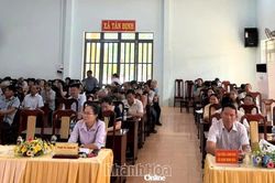 Tuyên truyền Cuộc vận động “Toàn dân đoàn kết xây dựng nông thôn mới, đô thị văn minh” cho 4 xã, phường khu vực Ninh Hòa