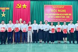 Hội nghị Ban Chấp hành Đảng bộ xã Phước Hữu lần thứ 13