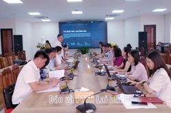 Lai Châu làm việc với Cục Văn thư và Lưu trữ nhà nước về thử nghiệm có kiểm soát chương trình 'Tri thức hóa văn bản lưu tại Lai Châu'